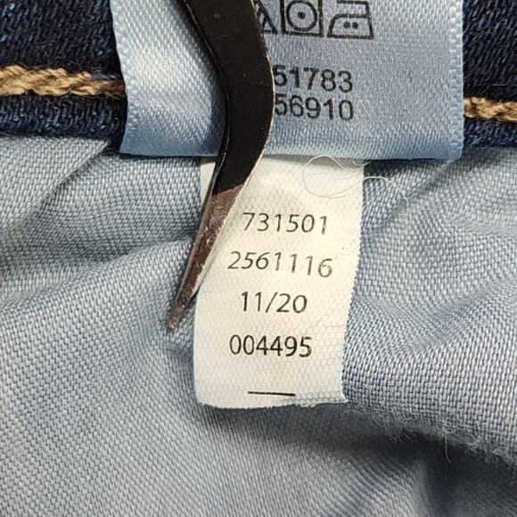 Maurices Jeans Womens 4 Blue Dark Wash High Rise Jegging Stretch Denim Skinny - Picture 7 of 12